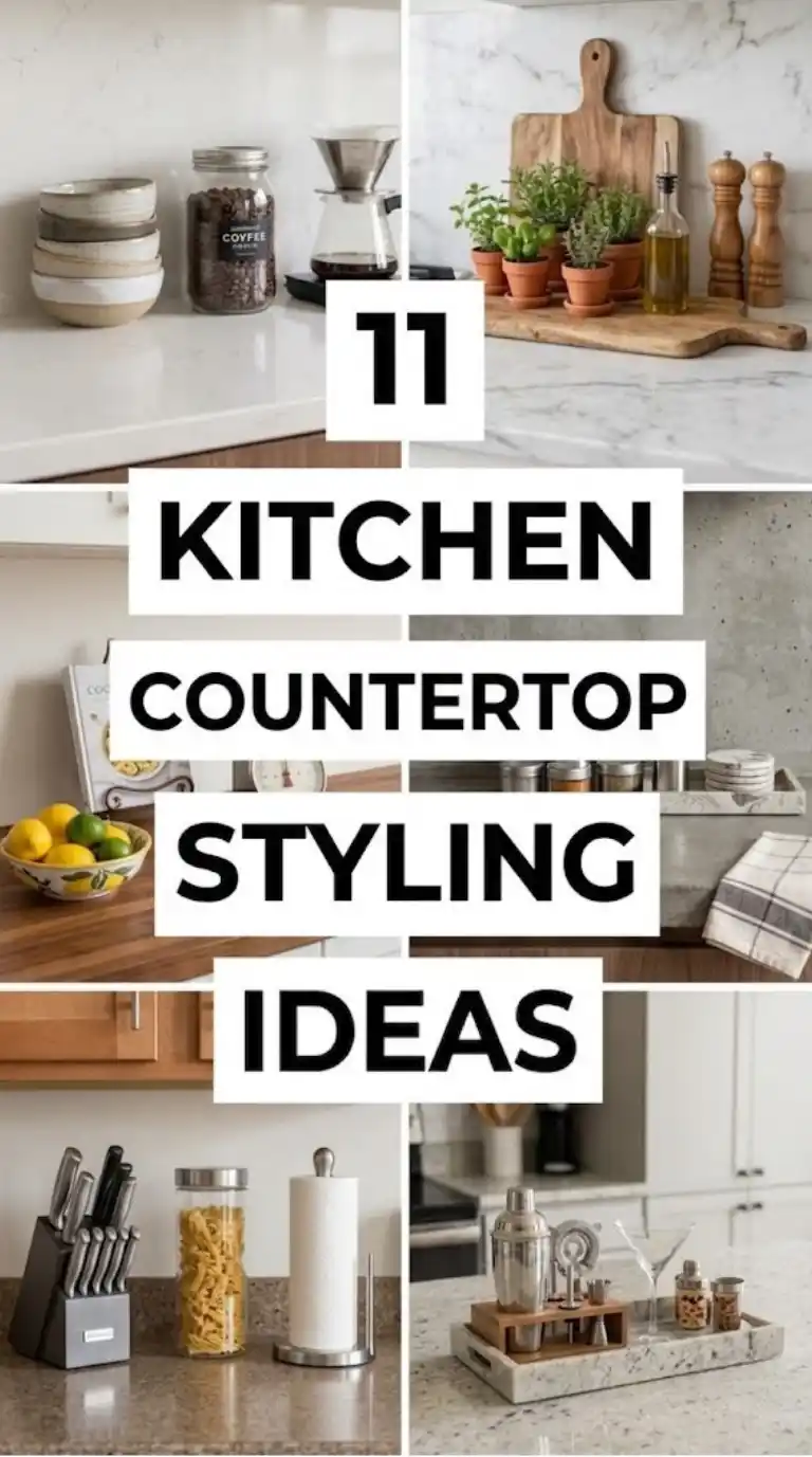 Kitchen Countertop Styling Ideas