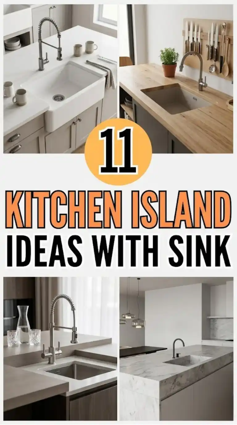 11 Kitchen Island Ideas with Sink