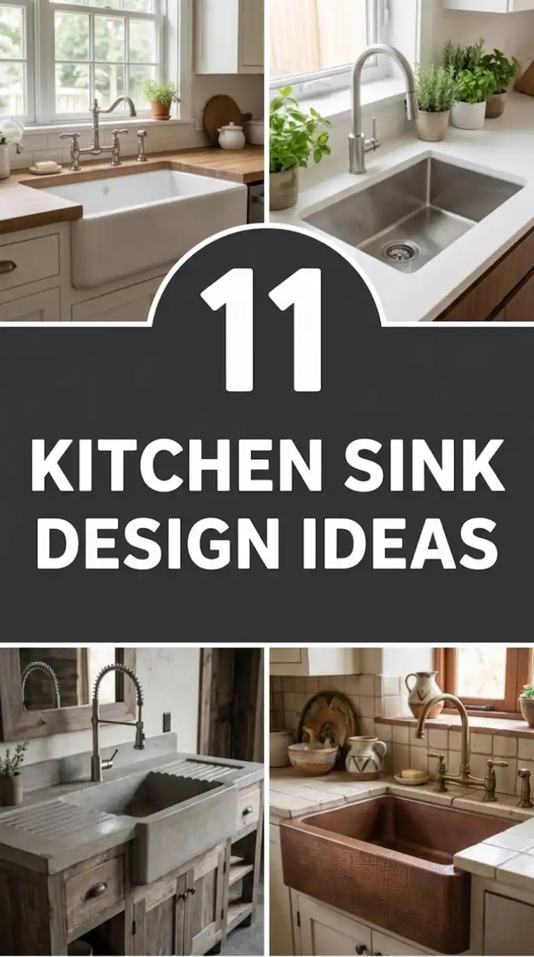 11 Kitchen Sink Design Ideas