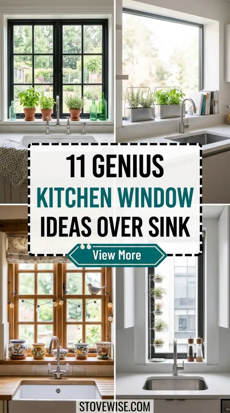 11 Kitchen Window Ideas Over Sink