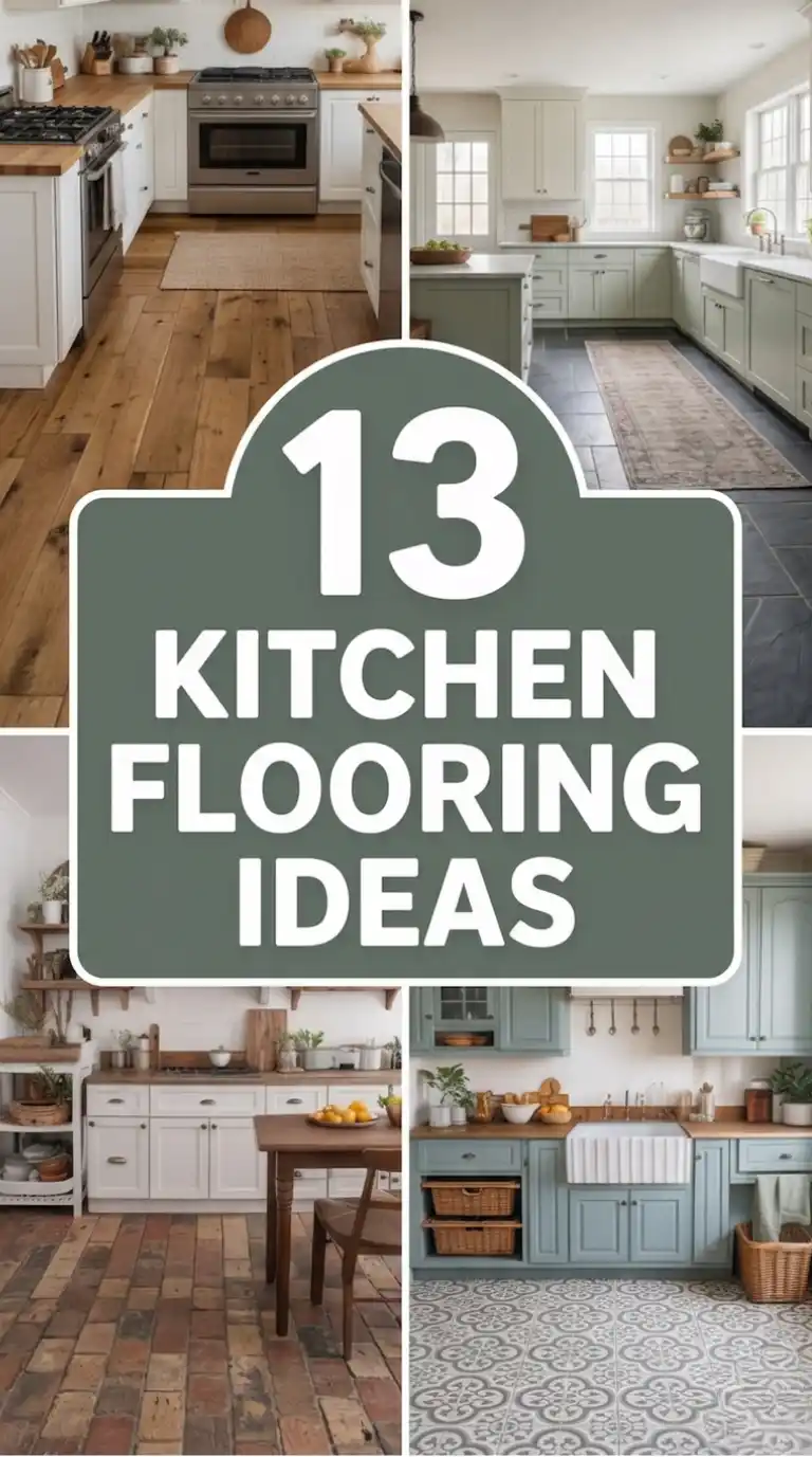13 Kitchen Flooring Ideas