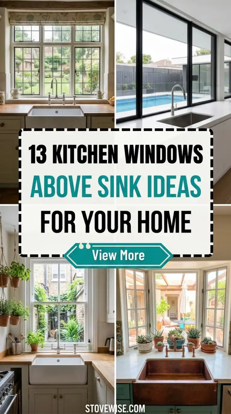 13 Kitchen Windows Above Sink Ideas