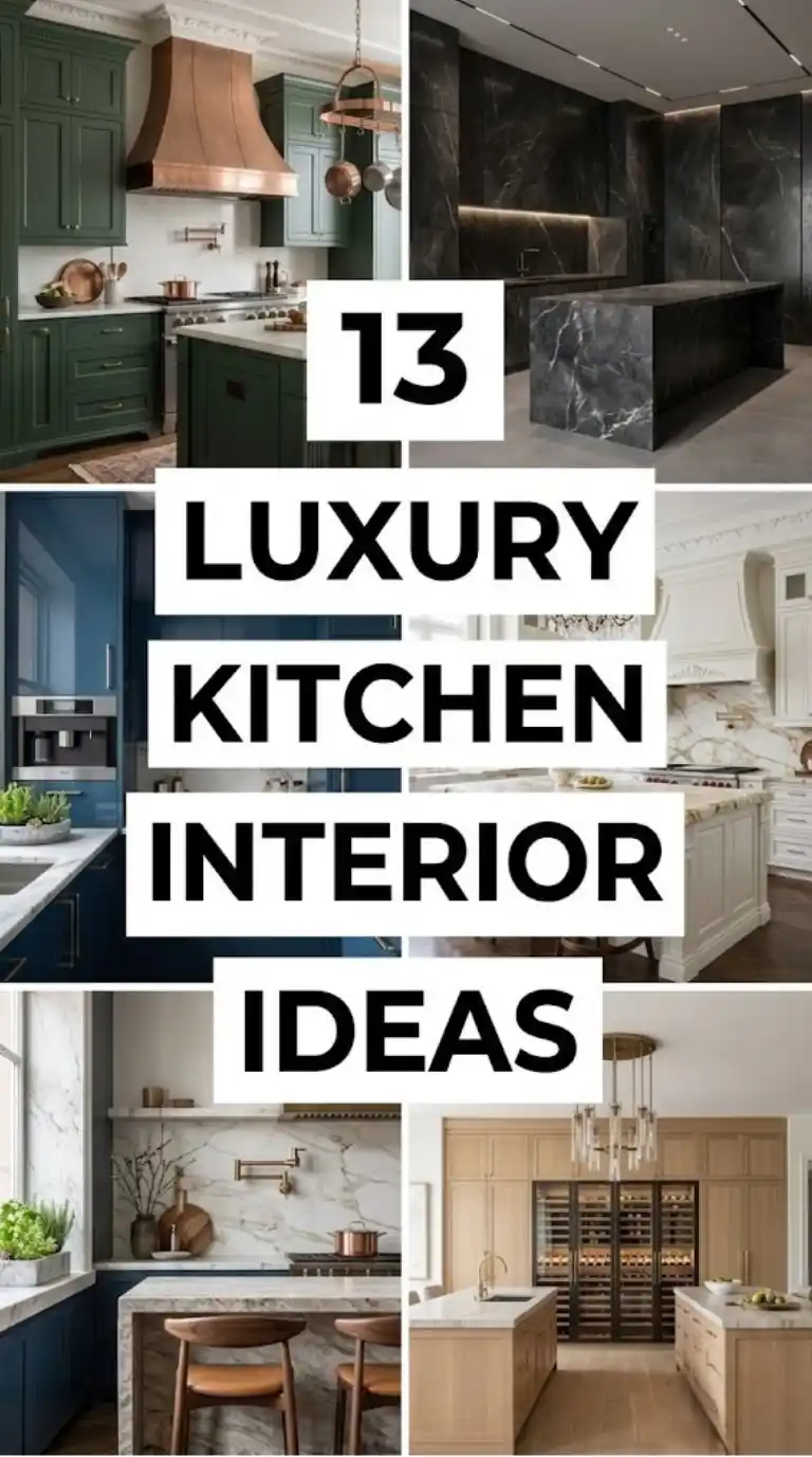 13 Luxury Kitchen Interior Ideas