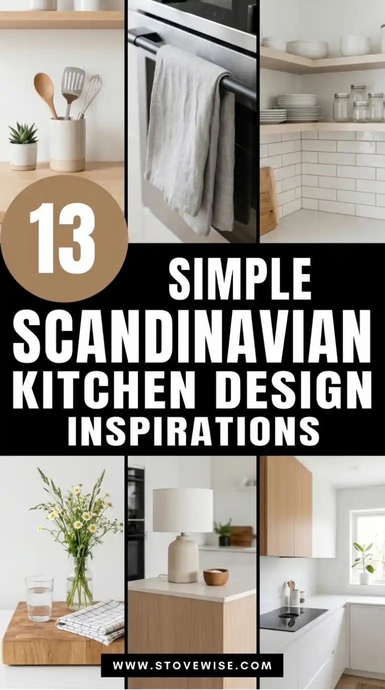 13 Simple Scandinavian Kitchen Design Inspirations