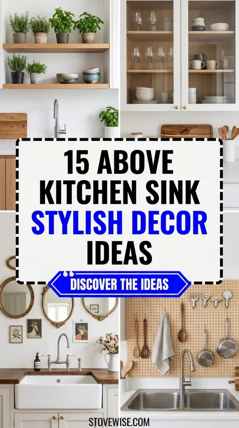 15 Above Kitchen Sink Ideas