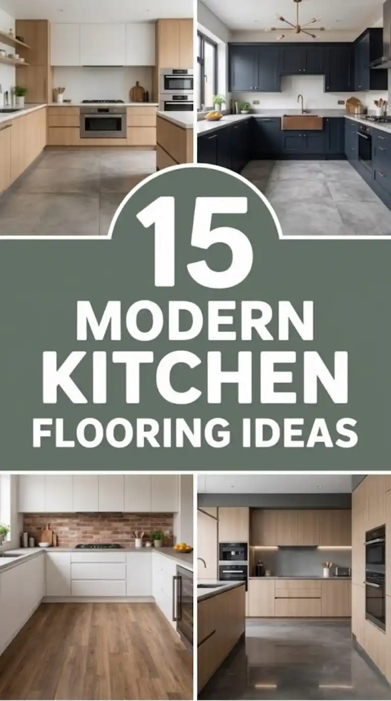 15 Modern Kitchen Flooring Ideas