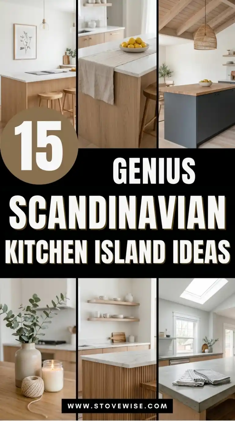 15 Scandinavian Kitchen Island Ideas