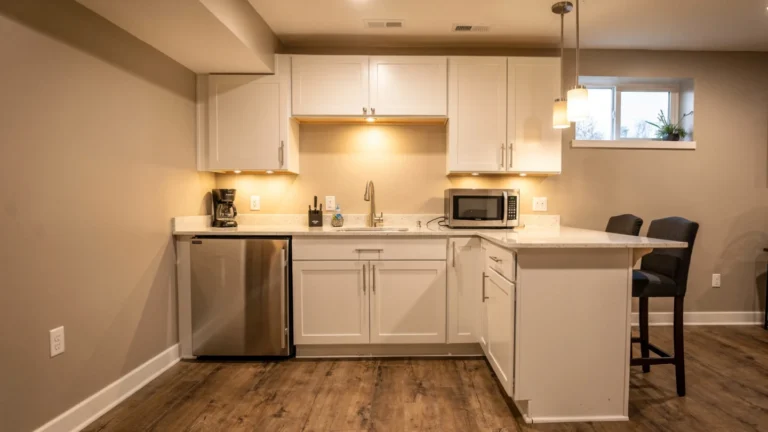 Basement Kitchenette