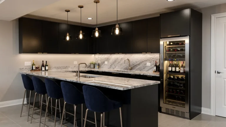 Basement Kitchenette Bar Ideas