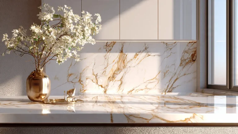 Calacatta Marble Backsplash