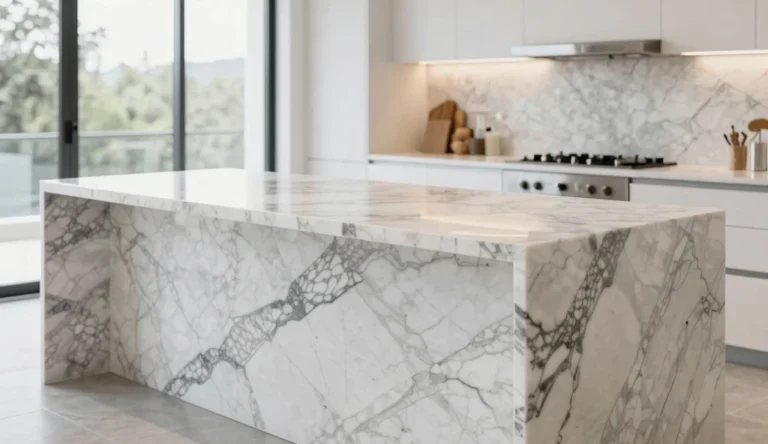 Calacatta Marble Kitchen