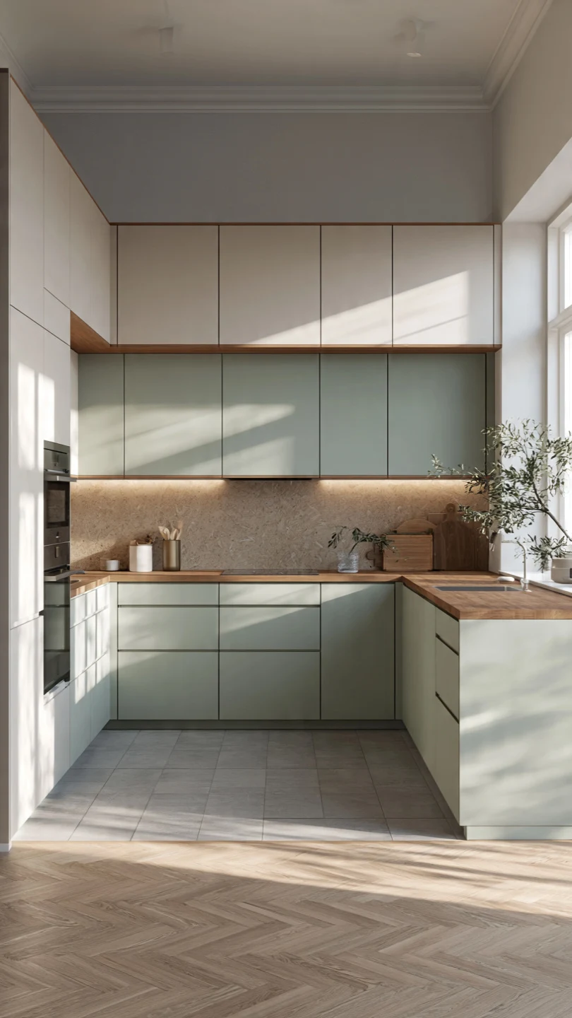 Choose Matte Cabinet Finishes For A Modern Scandinavian Kitchen Style
