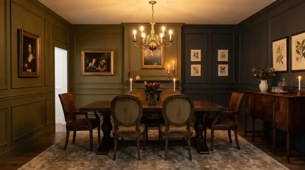 Closed-Concept Dining Rooms