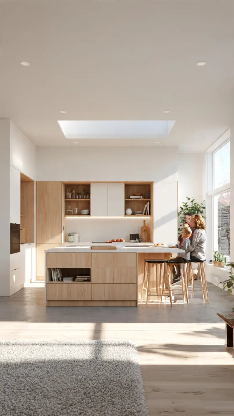 Compact Kitchen Islands with Multi-Functional Use