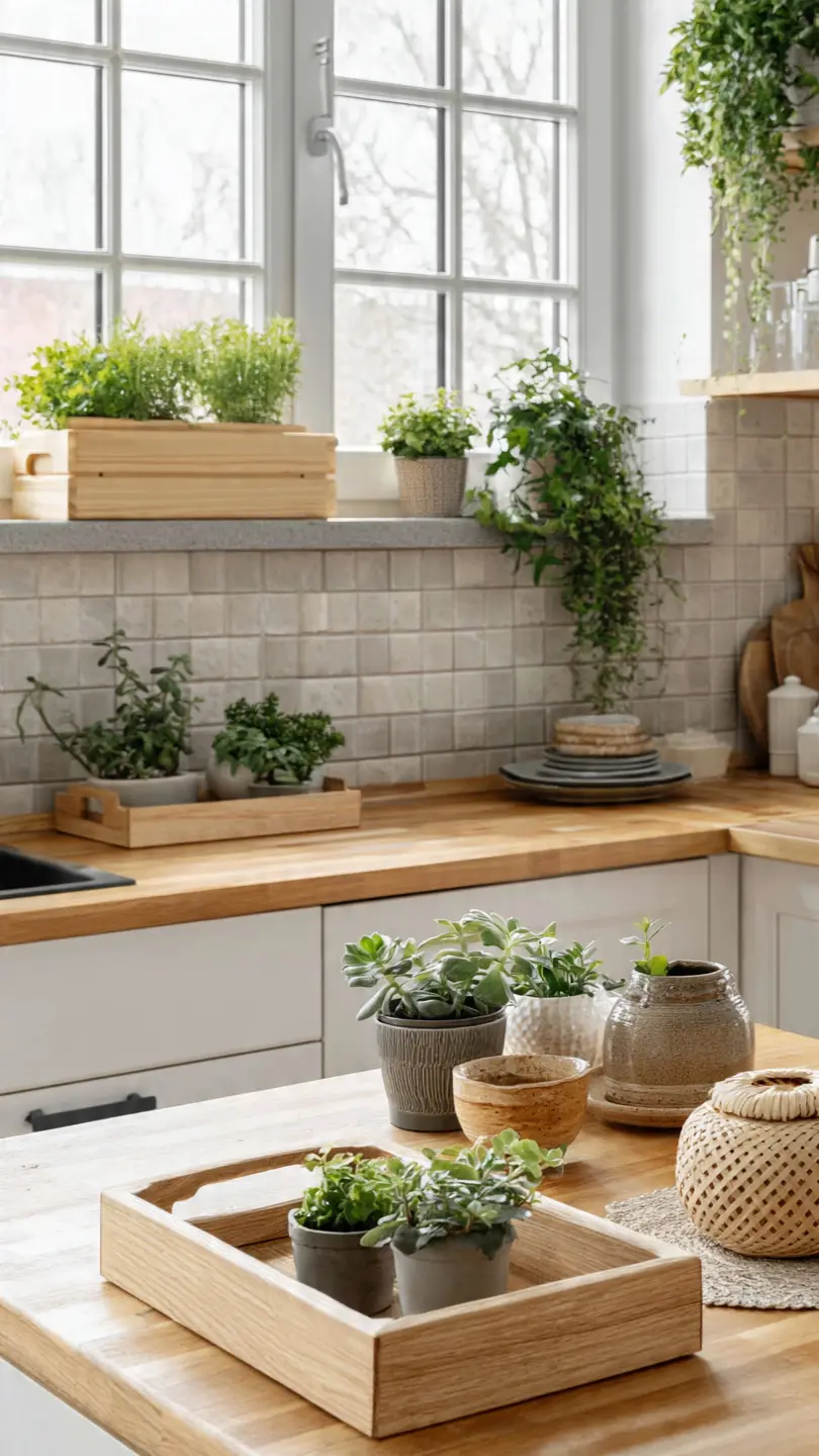 Decorate With Greenery And Organic Elements