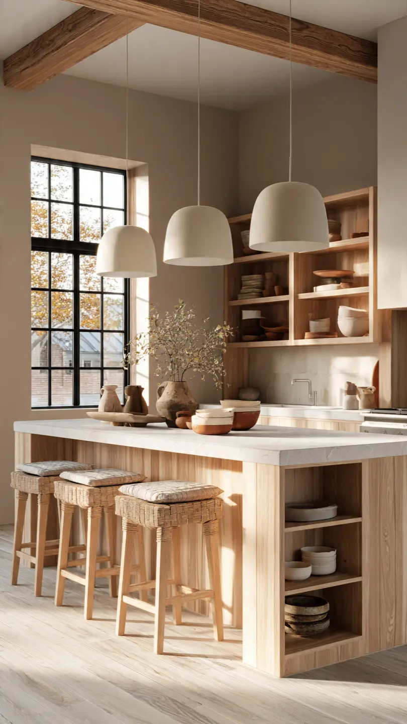Essential Elements That Define an Authentic Scandinavian Kitchen Island