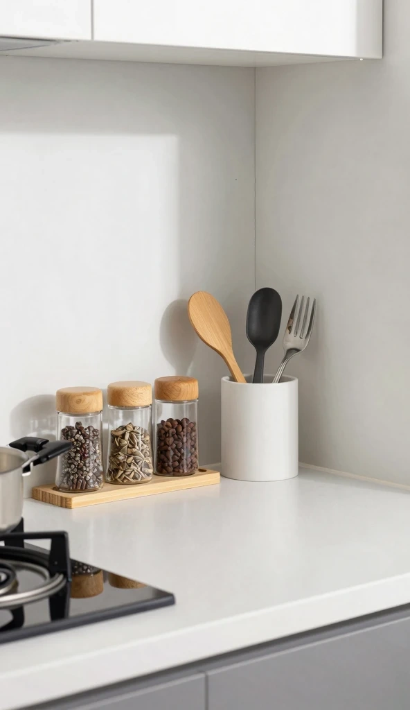Functional Kitchen Countertop Styling with Everyday Essentials