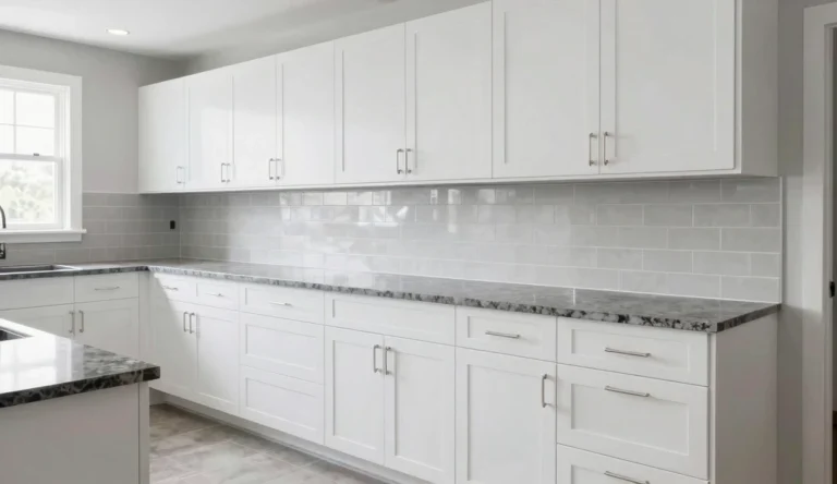 High End White Kitchen Cabinets Ideas