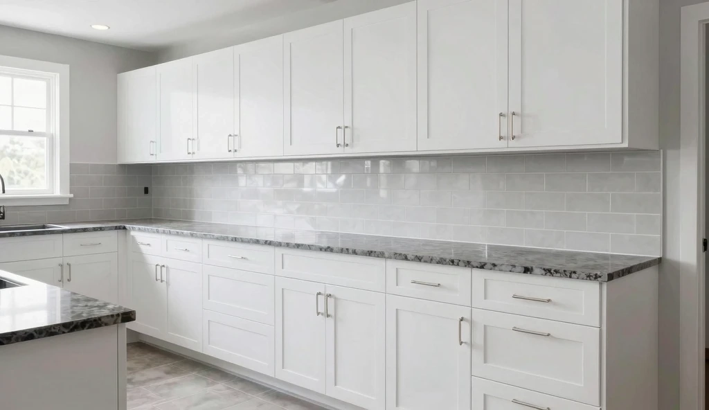 High End White Kitchen Cabinets Ideas