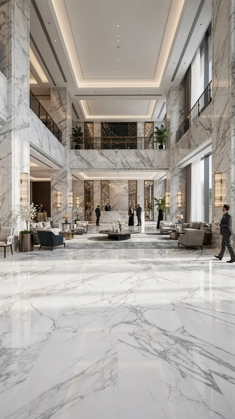 Hotel Lobby Grandeur Concept
