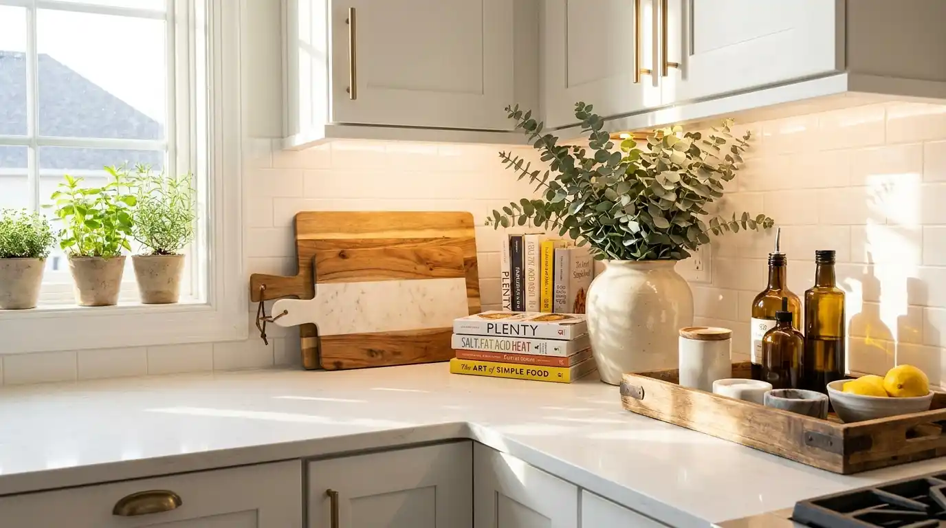 How to Decorate a Kitchen Counter
