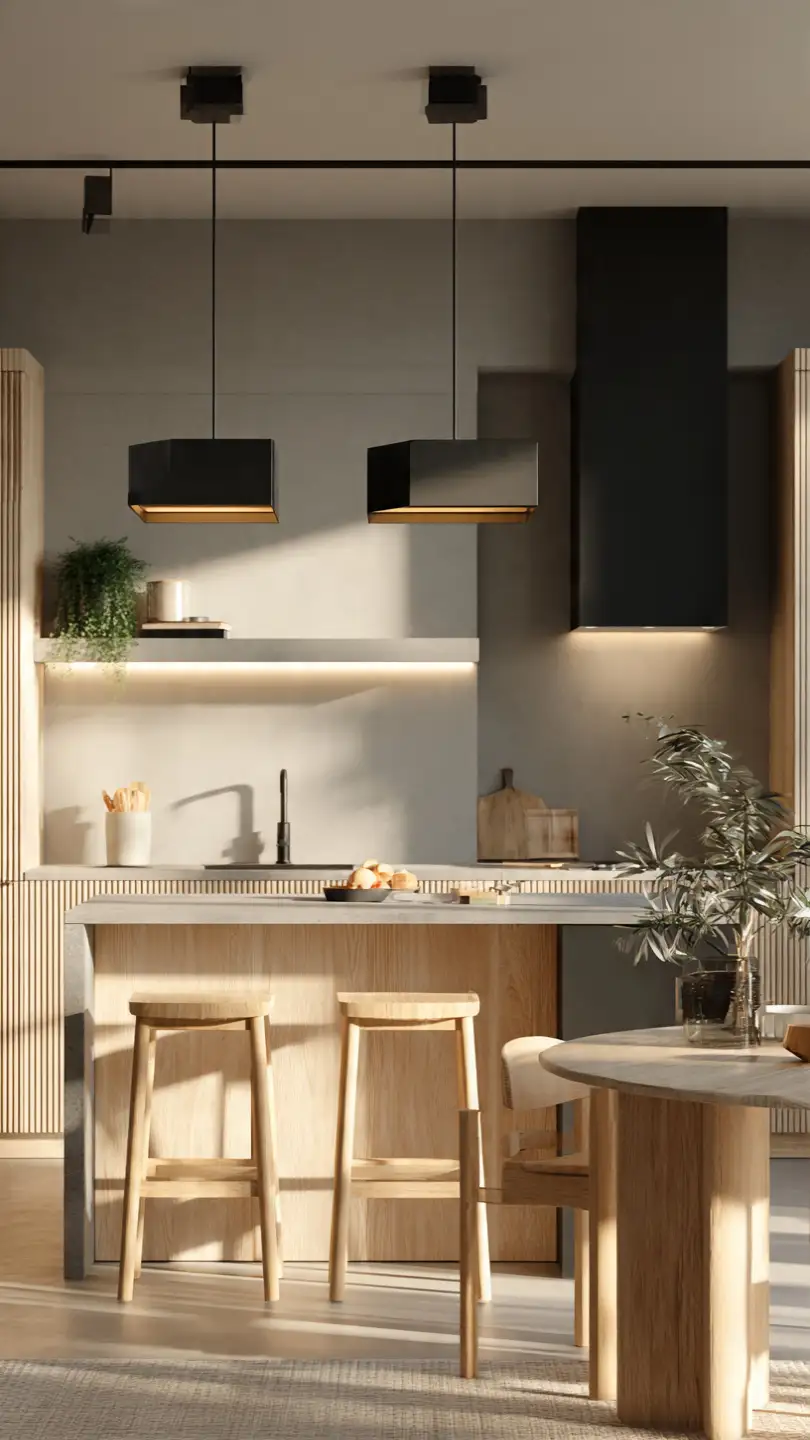 Install Simple Pendant Lighting for Functional Elegance
