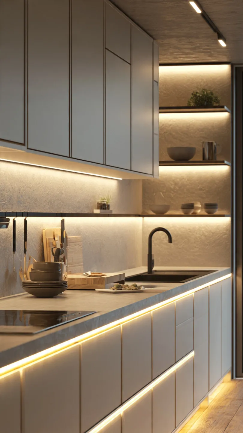 Install Under-Cabinet Lighting Above Kitchen Sink Zones