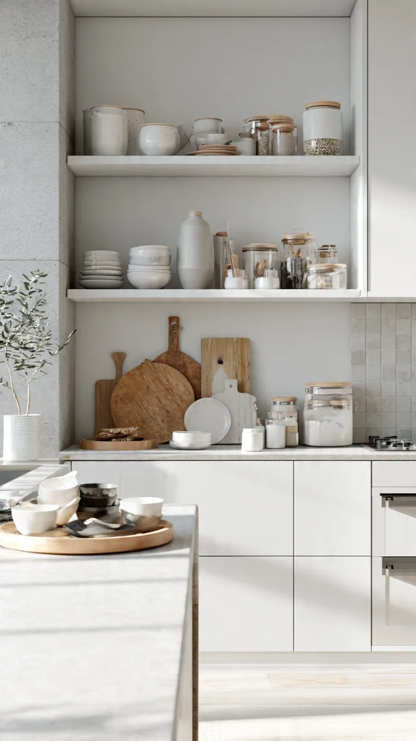 Keep Countertops Clean and Purposefully Styled