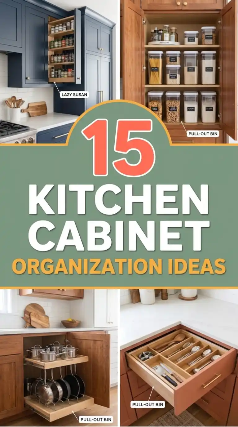 Kitchen Cabinet Organization