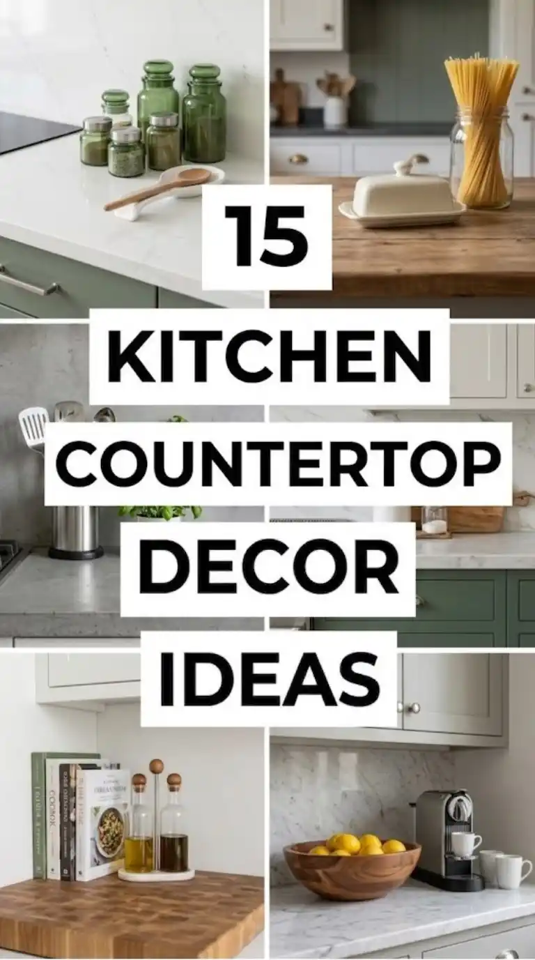 Kitchen Countertop Decor