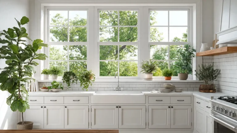 Kitchen Windows Above Sink