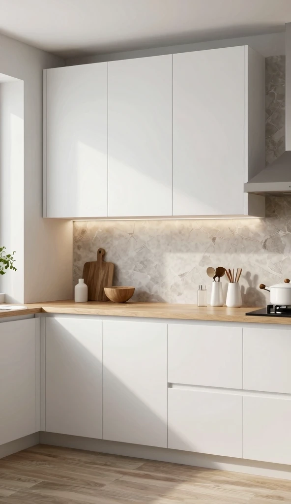 Matte Finish Cabinets For Soft Sophistication