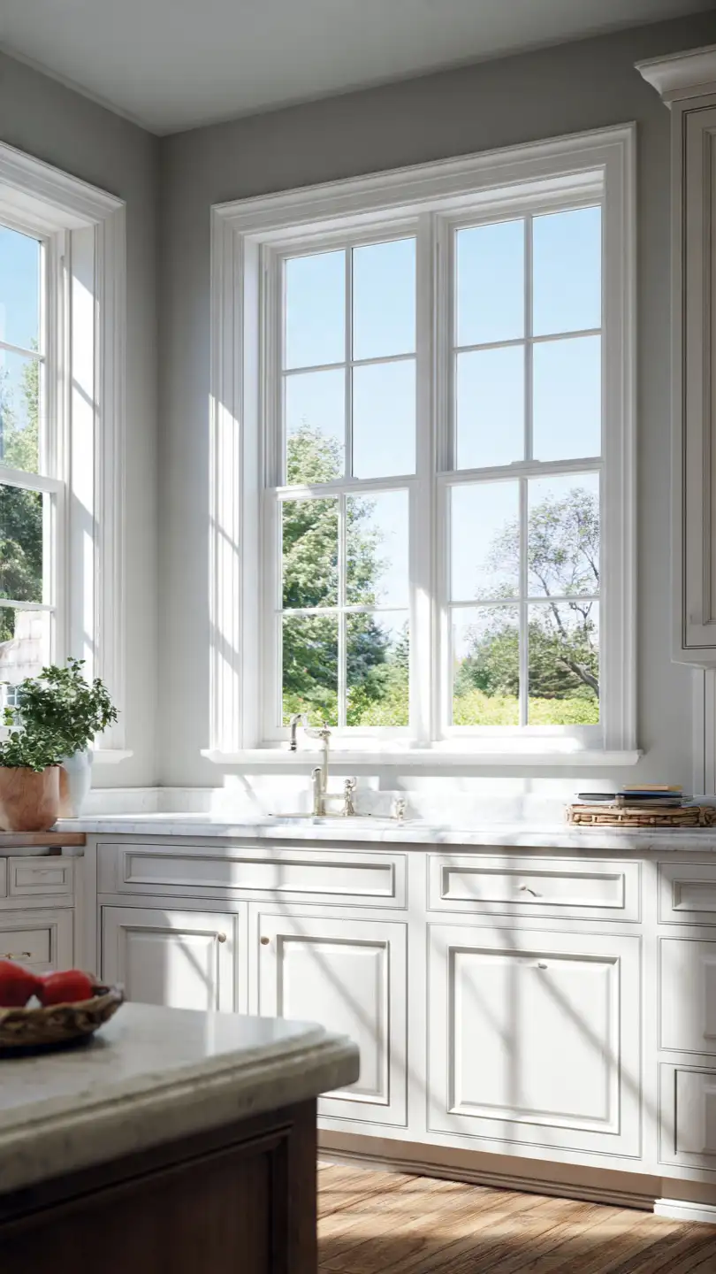 Multi-Pane Window Design for Balanced Traditional Aesthetics