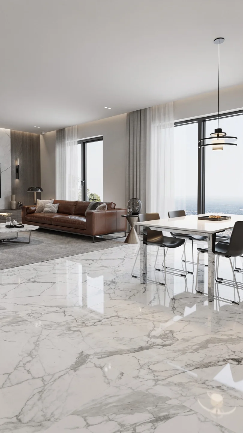 Open-Concept Living and Dining Integration