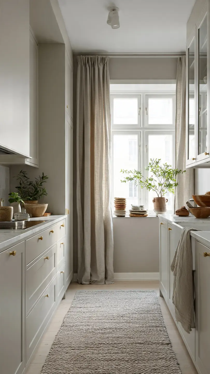 Scandinavian Kitchen Inspiration With Neutral Color Layering