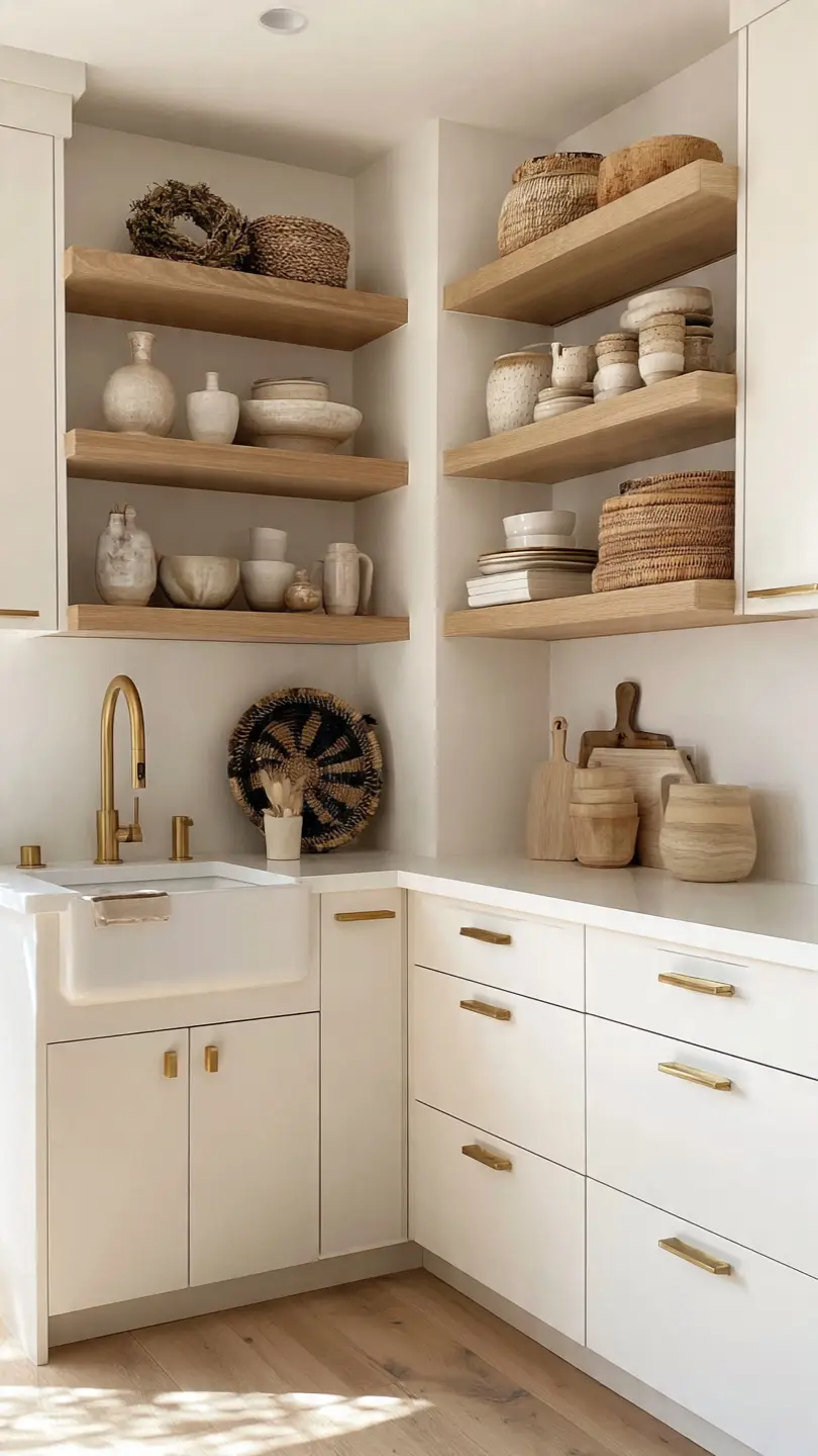 Scandinavian Kitchen Inspiration With Soft White Cabinetry