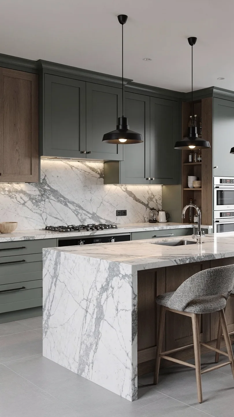 Smart Styling Principles Before Choosing a Calacatta Marble Kitchen Design