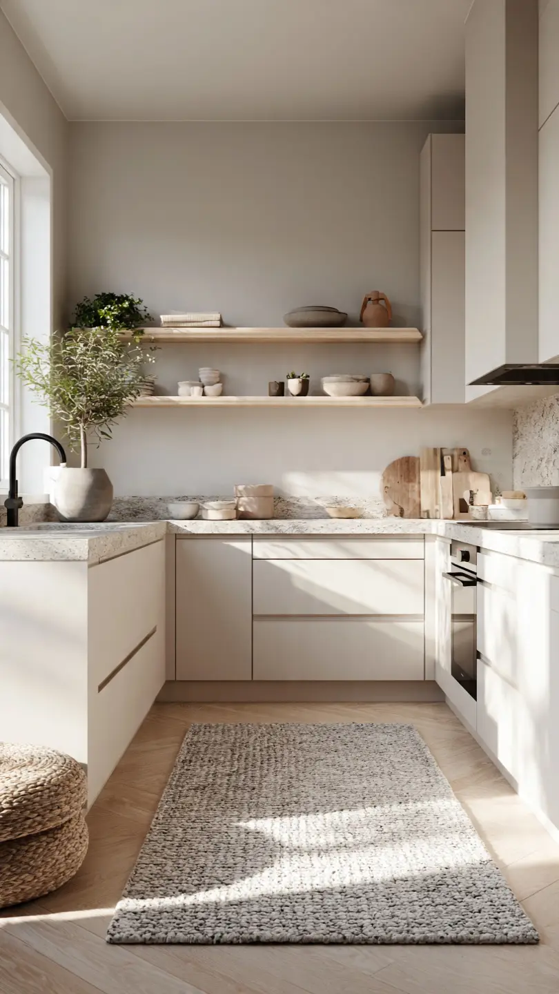 Soft Neutral Palette with Layered Textures