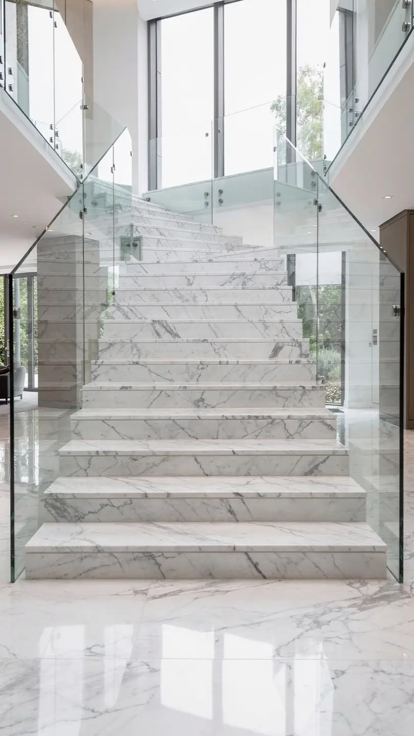 Staircase Marble Continuity Design