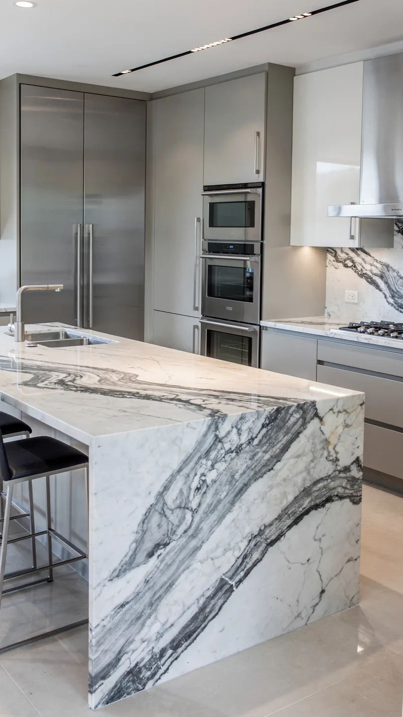 Why Calacatta Marble Remains a Premium Choice for Kitchen Islands