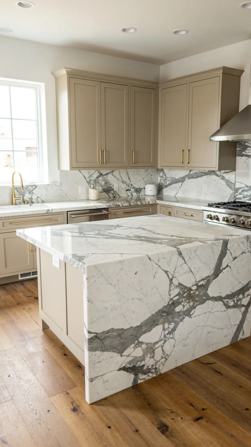 Why Designers Prefer Calacatta Marble Kitchen Surfaces for Luxury Homes