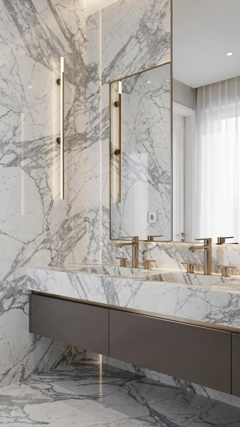 Why Designers Prefer Calacatta Marble for Statement Sinks