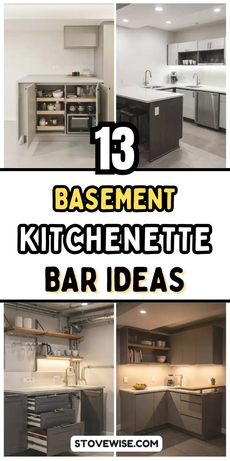 11 Basement Kitchenette Bar Ideas