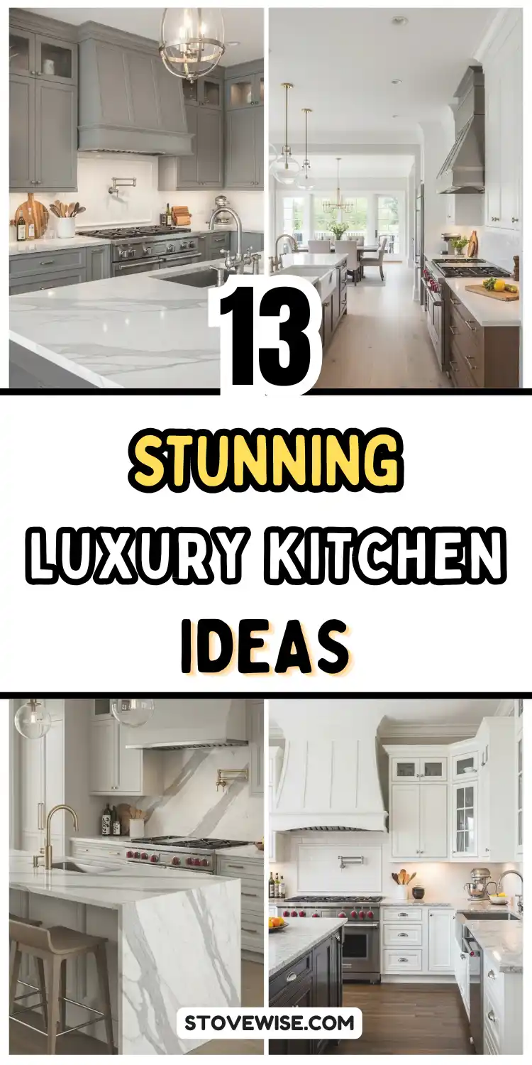 13 Luxury Kitchen Ideas