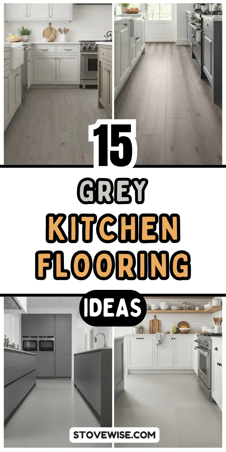 15 Grey Kitchen Flooring Ideas