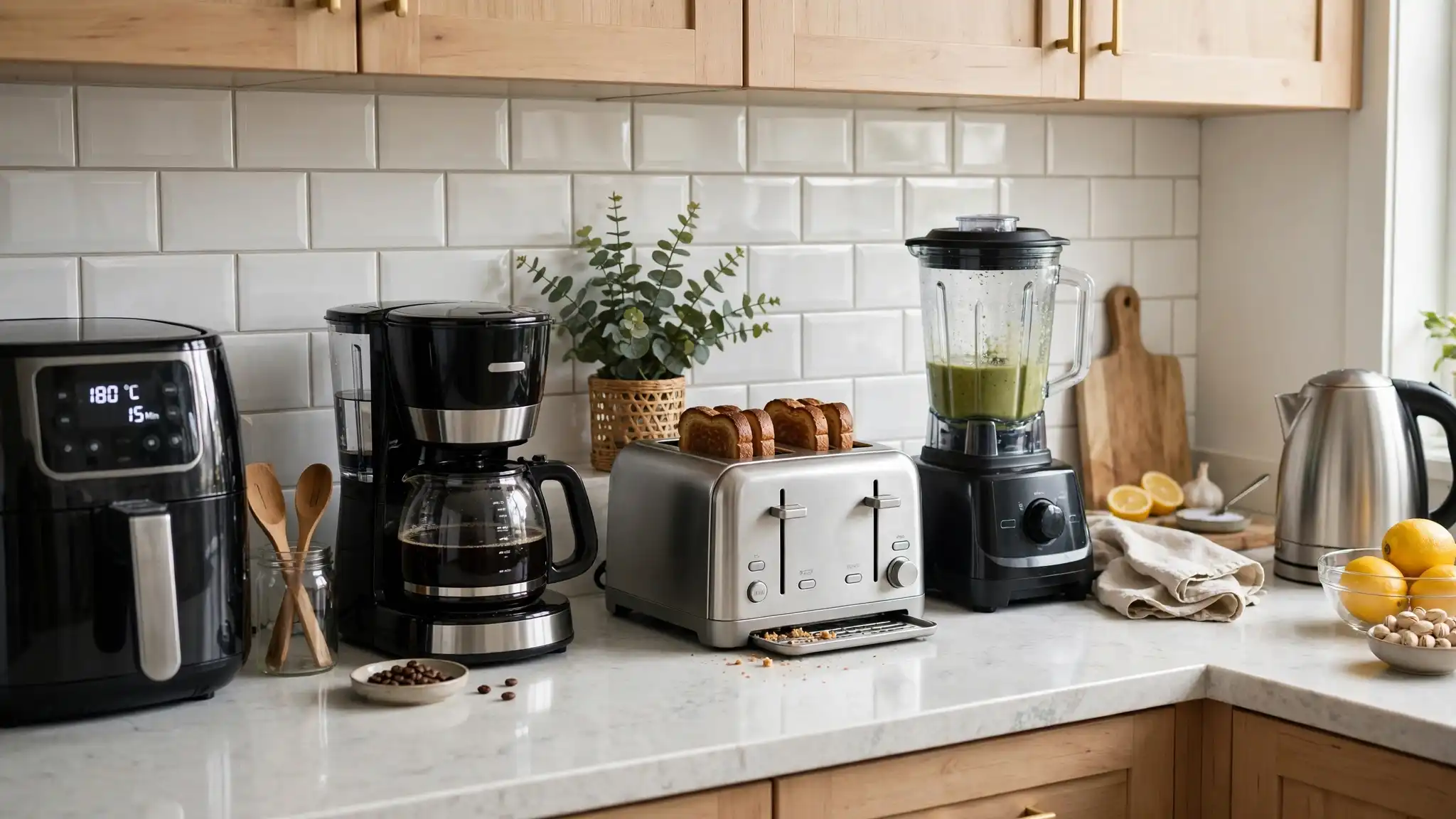 How to Arrange Appliances on Kitchen Counter