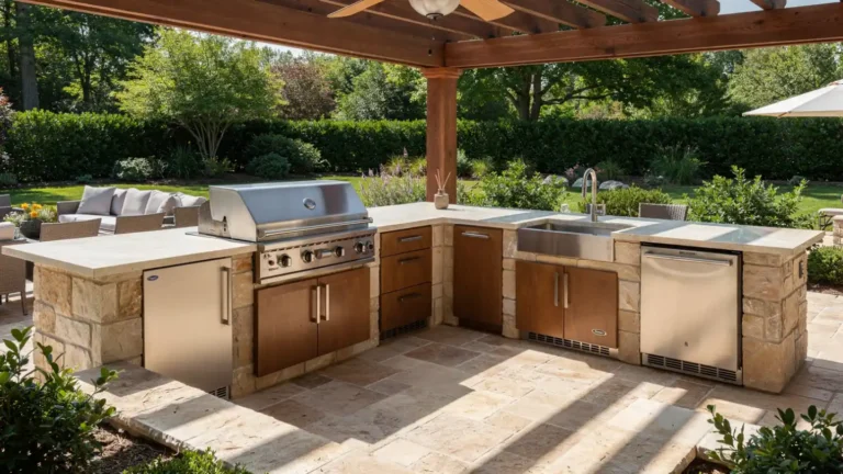 How to Design an Outdoor Patio Kitchen Layout That Works
