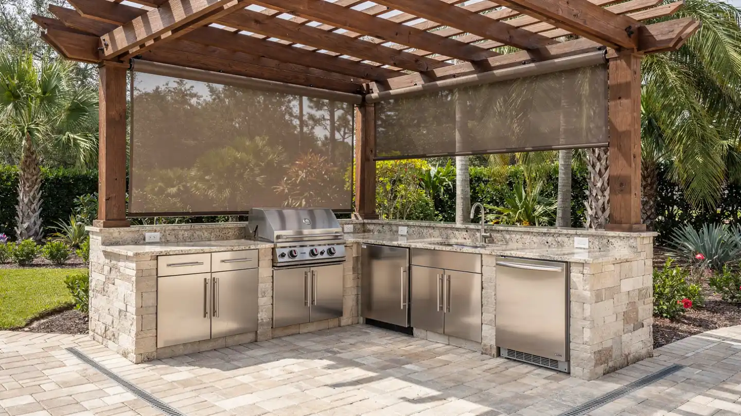 How to Weatherproof an Outdoor Patio Kitchen