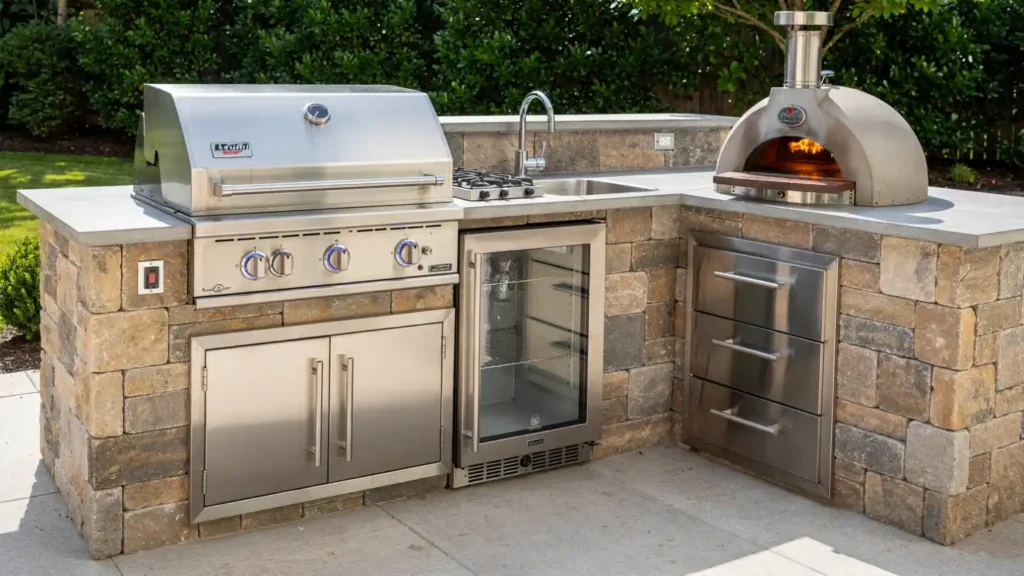 Outdoor Kitchen Cost Appliances