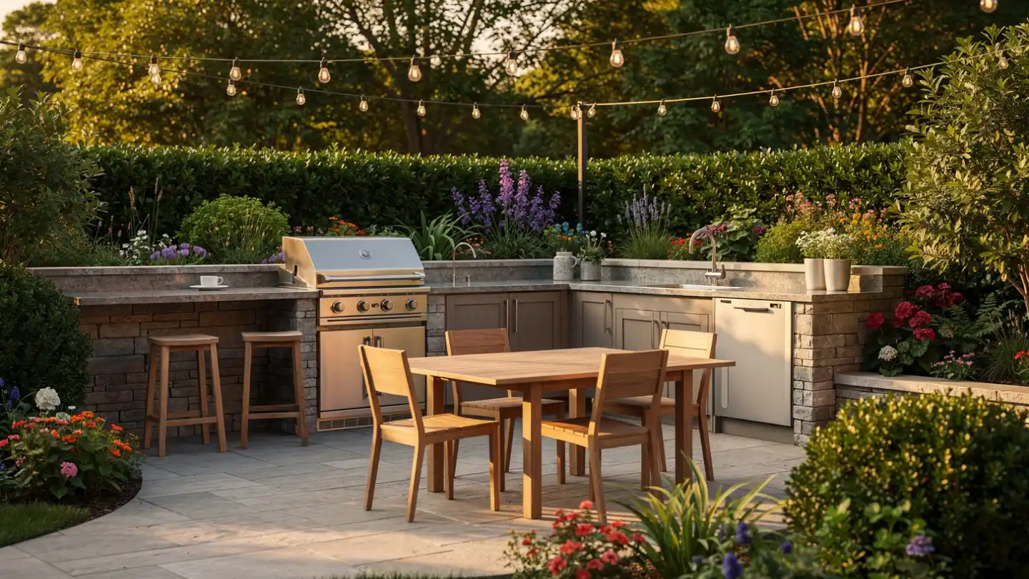 Outdoor Patio Kitchen